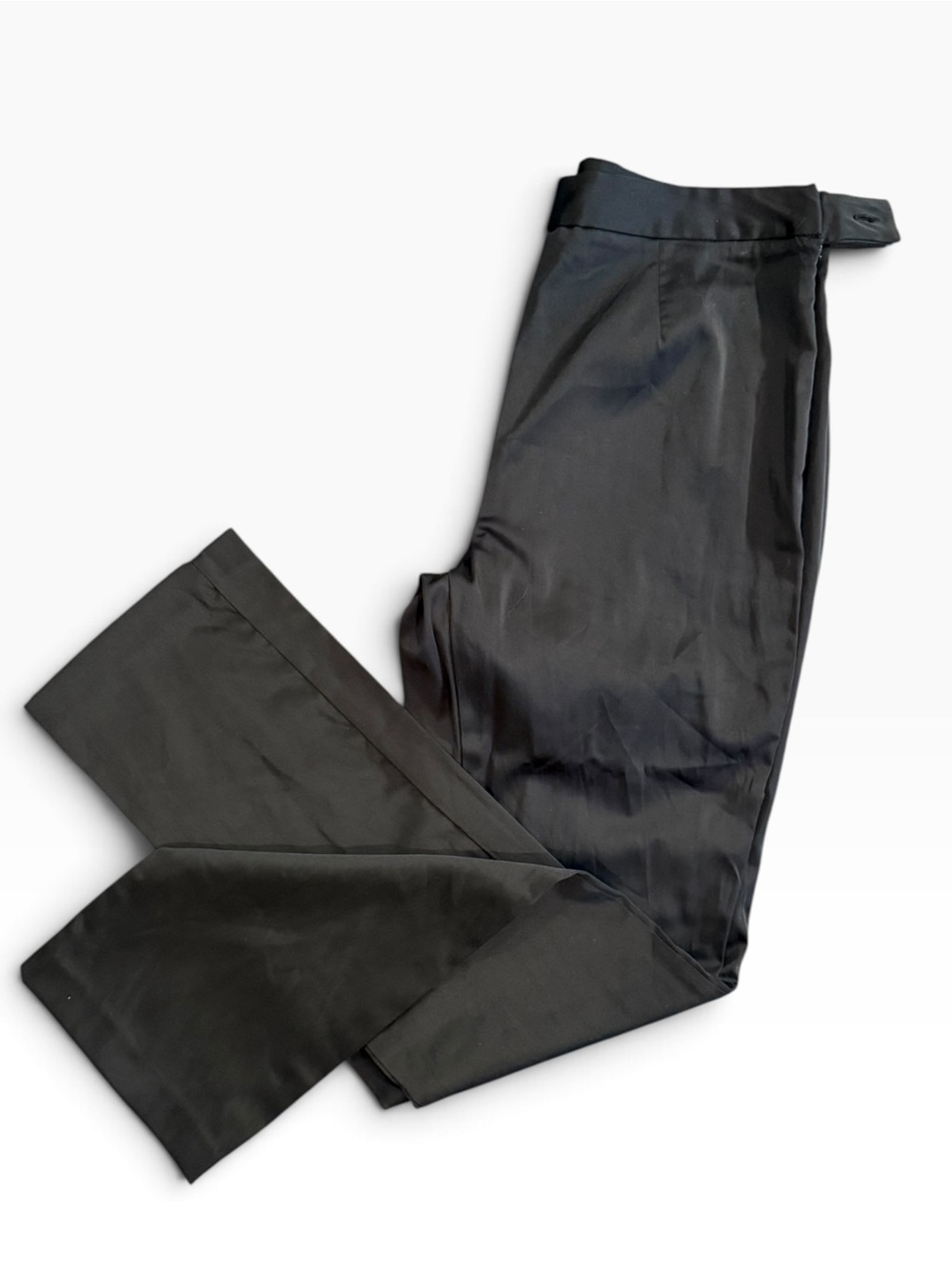 Vintage Jaclyn Smith Black Cropped Dress Pants - Sleek Ankle-Length Trousers